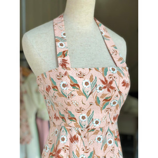 Váy linen cúp ngực