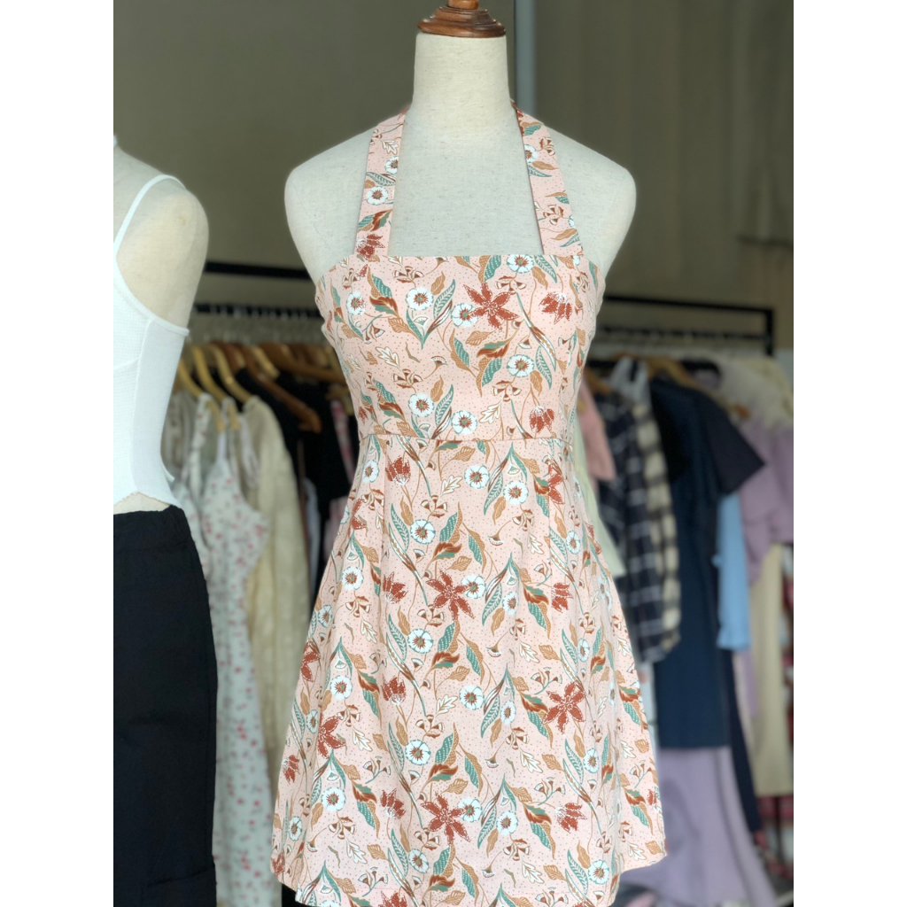Váy linen cúp ngực