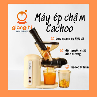 (SẴN - NEW2023) Máy ép chậm trục ngang CACHOO, kiệt bã, ép khỏe, ép được mía, bảo hành lên tới 2 năm