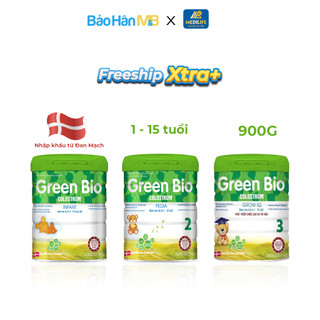Sữa bột green bio colostrum đủ số 0, 2, 3, 4 - lon 900g - phát triển toàn diện