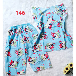 Bộ lụa hàn lửng dễ thương, 36 đến 56kg, ảnh thật