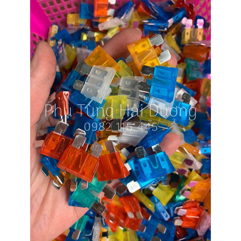 Cầu chì to, nhỏ xe máy 5a, 10a, 15a, 20a, 25a