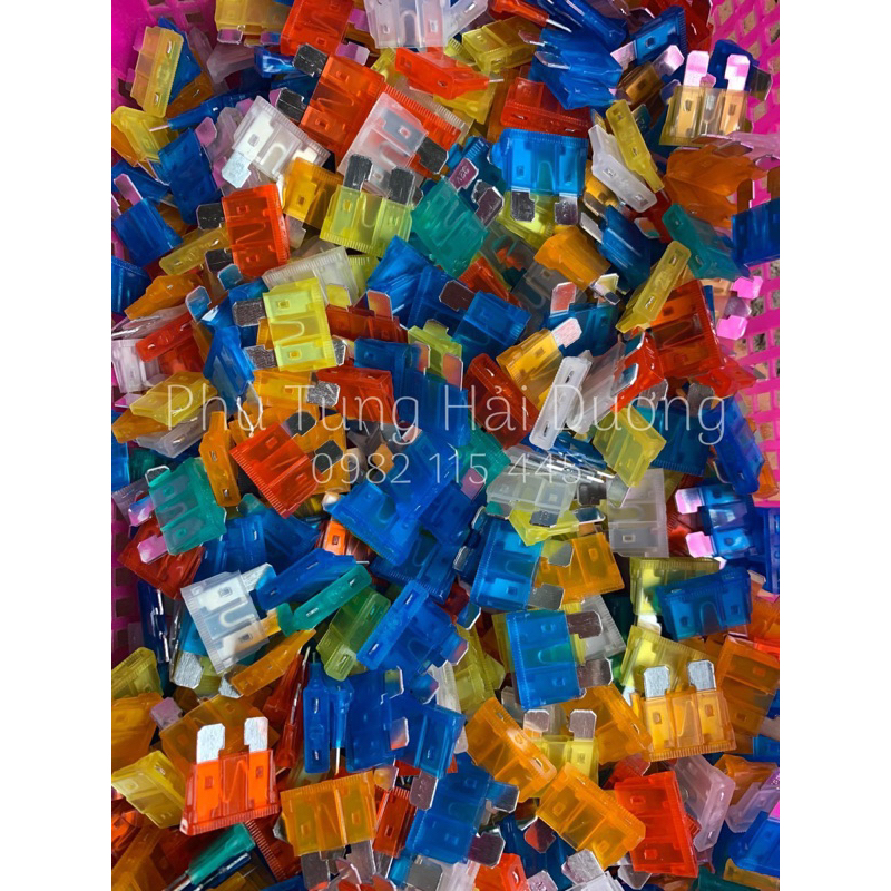 Cầu chì to, nhỏ xe máy 5a, 10a, 15a, 20a, 25a