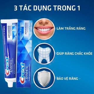 Kem Đánh Răng Crest  ProHealth - 3D Advenced 2026 - Mỹ