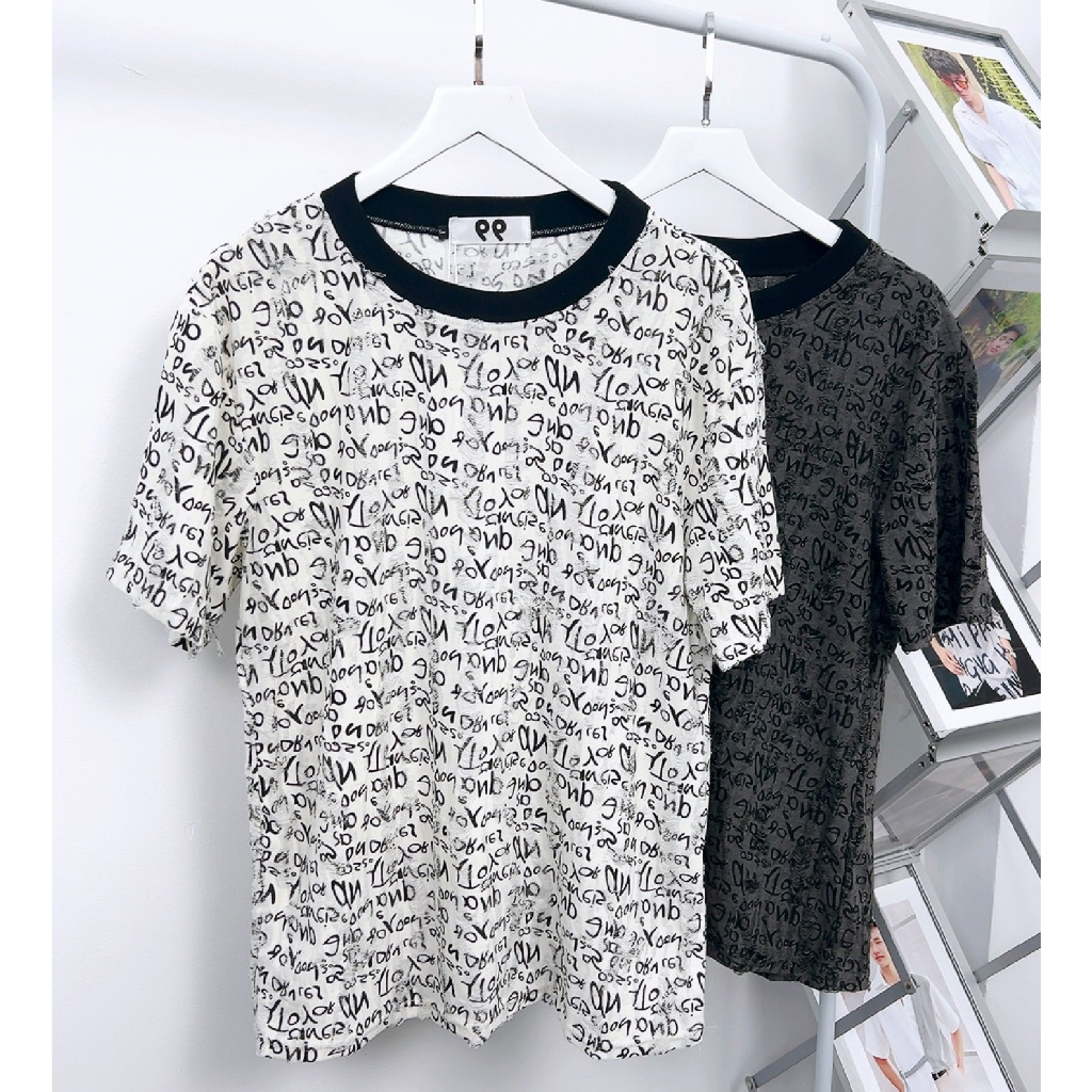 áo thun Unisex nam nữ Cotton RÁCH XƯỚC MỊN cao cấp