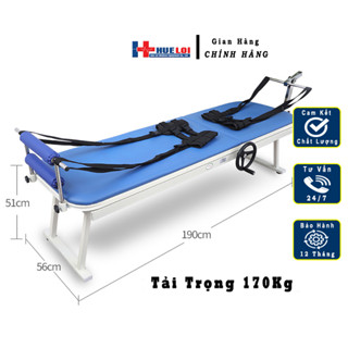 Giường Kéo Giãn Cột Sống HUELOI Lưng Và Cổ Tay Quay Cao Cấp A02 Tải Trọng 170Kg
