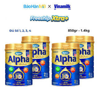 Sữa bột Dielac Alpha Gold IQ Vinamilk - Phát triển toàn diện và não bộ cho bé