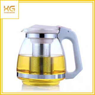 Bình lọc trà thủy tinh lõi lọc inox 304 dung tích 700ml 1250ml