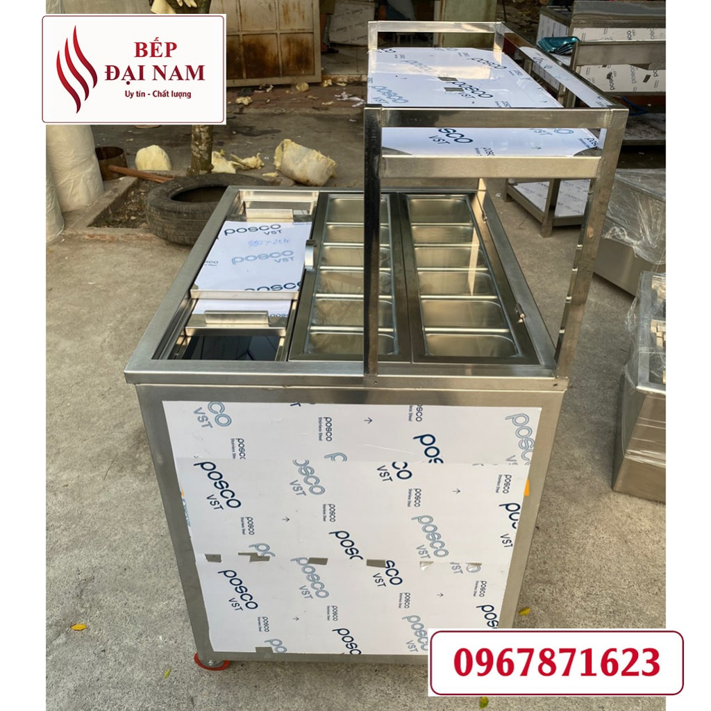 Xe trà sữa inox giá rẻ