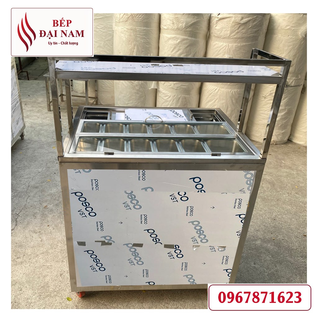 Xe trà sữa inox giá rẻ