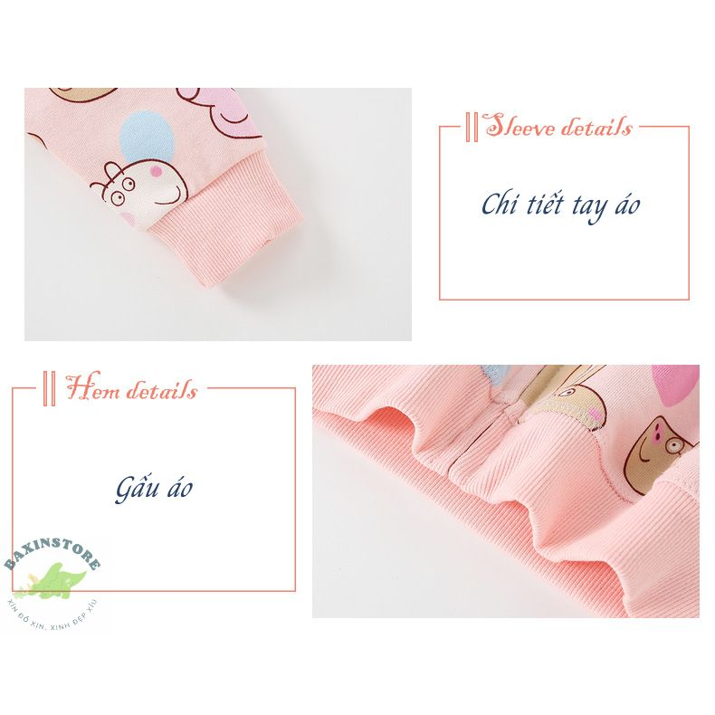 ÁO KHOÁC ĐI NẮNG DÀI TAY CÓ MŨ KHOÁ KÉO MALWEE 100% COTTON NỈ CHO BÉ TRẺ EM SIZE ĐẠI 2 3 4 5 6 7 8 TUỔI