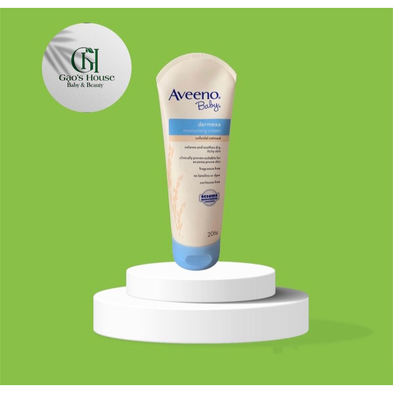Kem dưỡng ẩm da chàm Aveeno baby Dermexa / Eczema 206g cho bé
