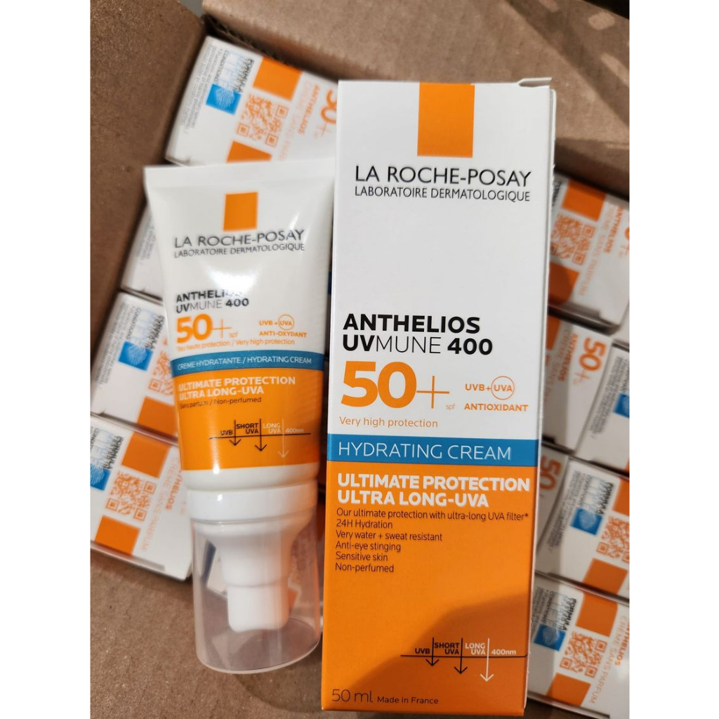 KEM CHỐNG NẮNG LA ROCHE POSAY ANTHELIOS CREME HYDRATANTE SPF 50+ (mẫu mới)