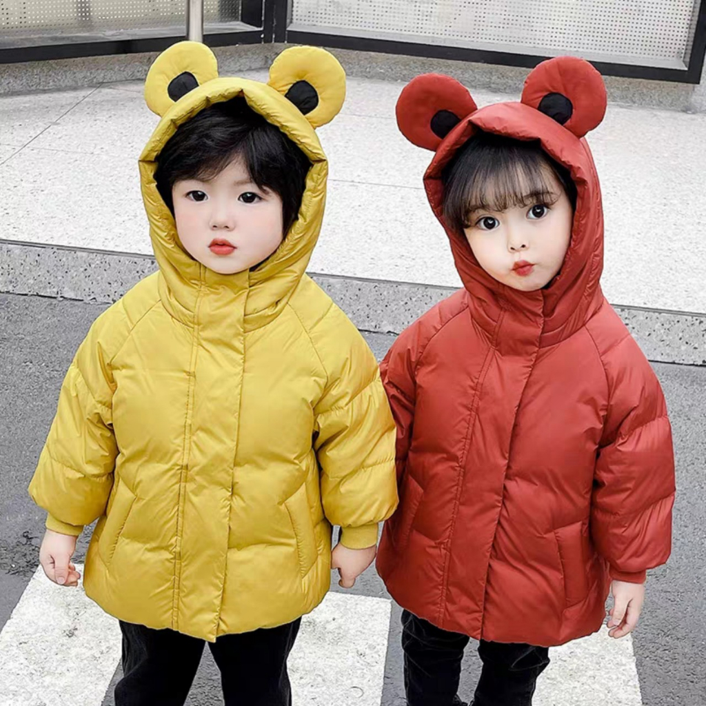 Áo phao trẻ em dành cho bé trai và bé gái 8-20kg mẫu PHAO TRƠN 3 màu khác nhau. CHất liệu ấm áp. TD5