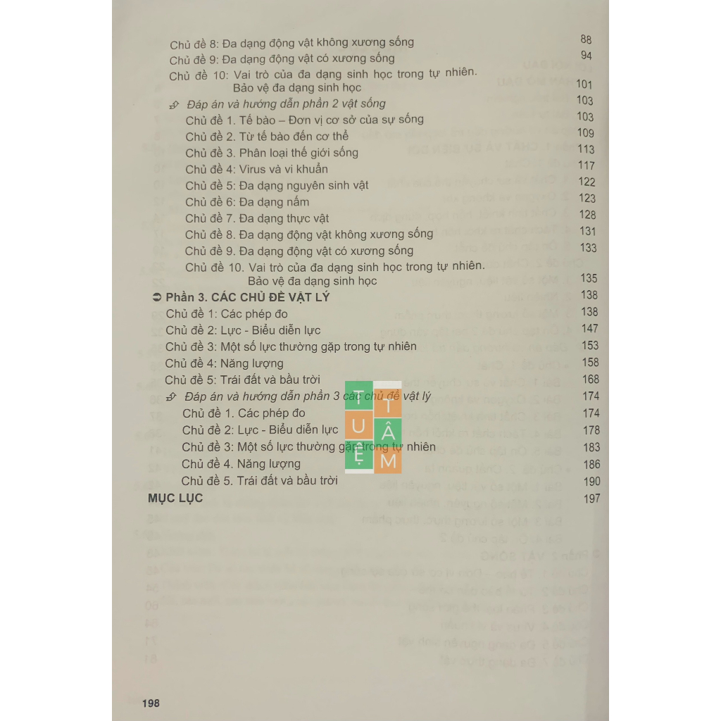 Sách - Bài tập phát triển năng lực môn Khoa học tự nhiên 6