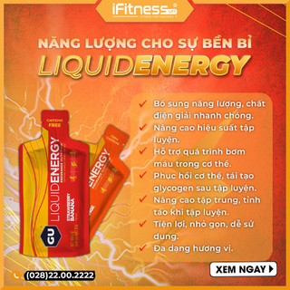 Gel Năng Lượng Dạng Nước Cho Sự Bền Bỉ GU Liquid Energy 60g