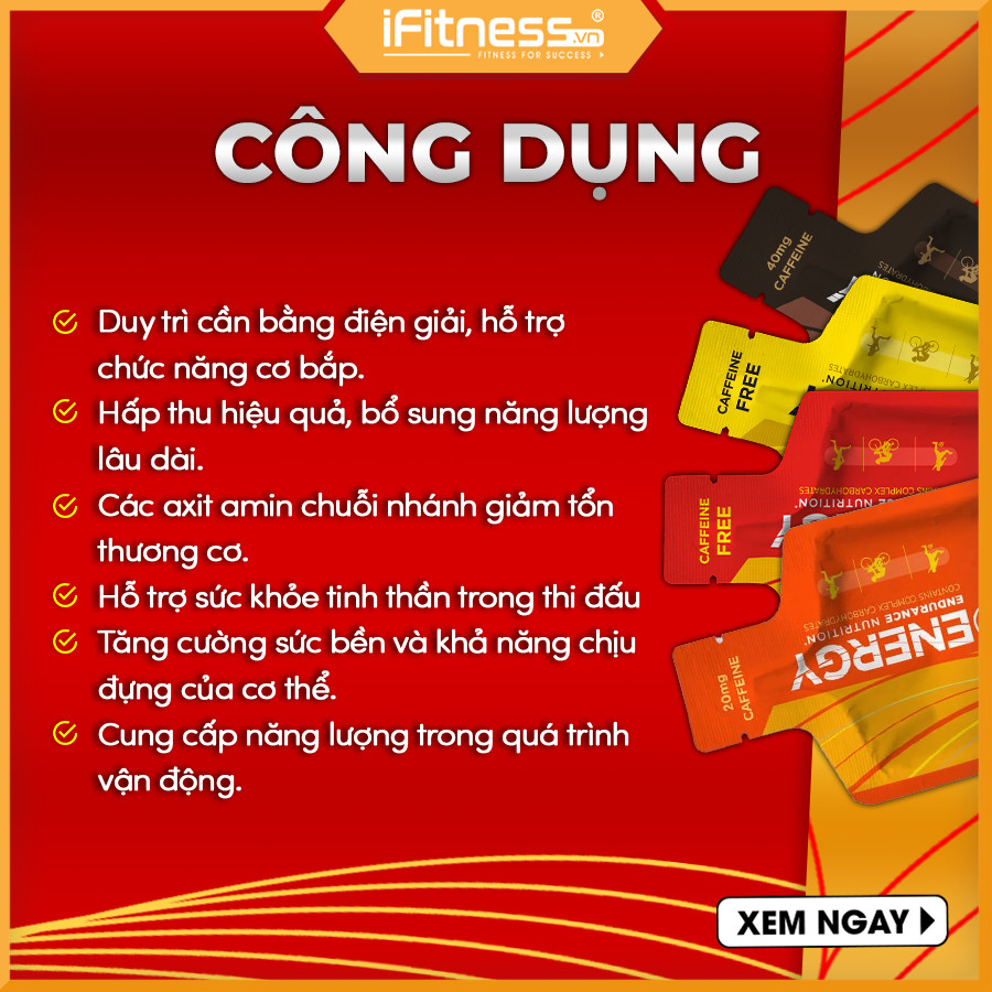 Gel Năng Lượng Dạng Nước Cho Sự Bền Bỉ GU Liquid Energy 60g