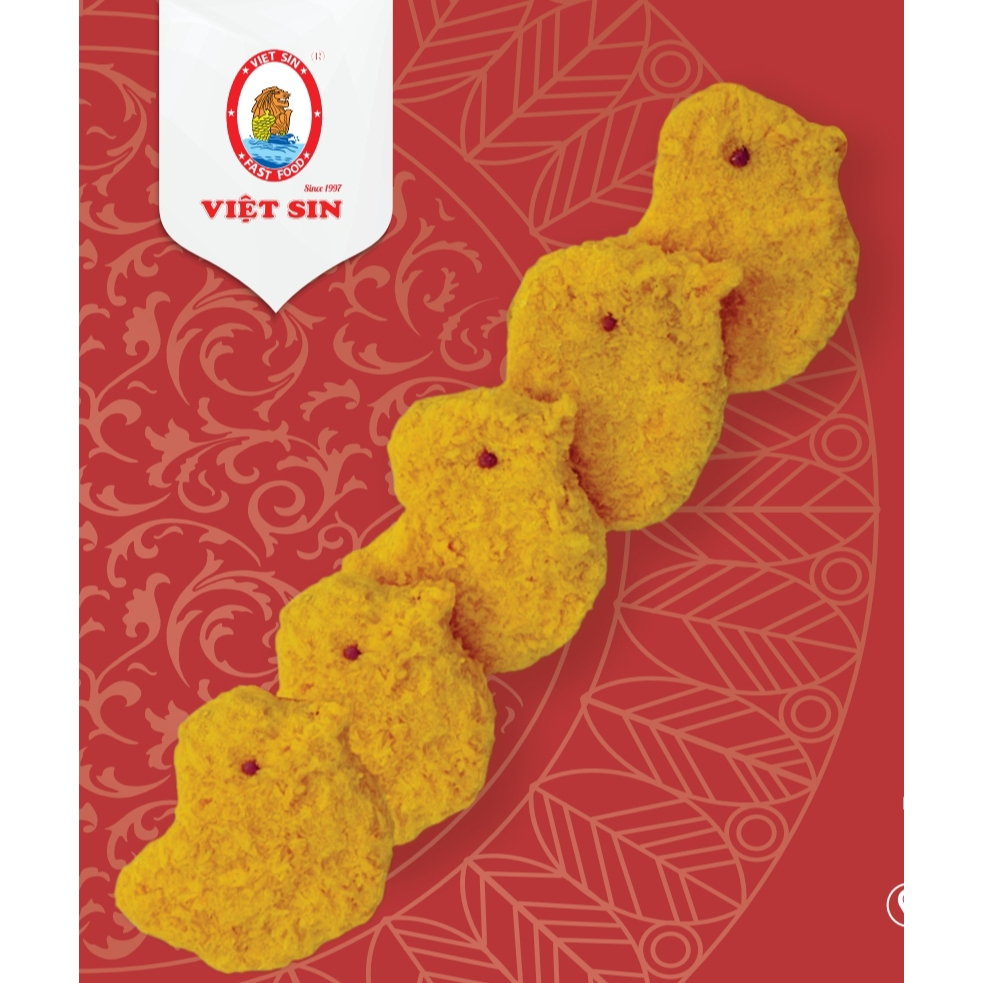 Bánh cá, bánh gà phô mai Việt Sin 480g