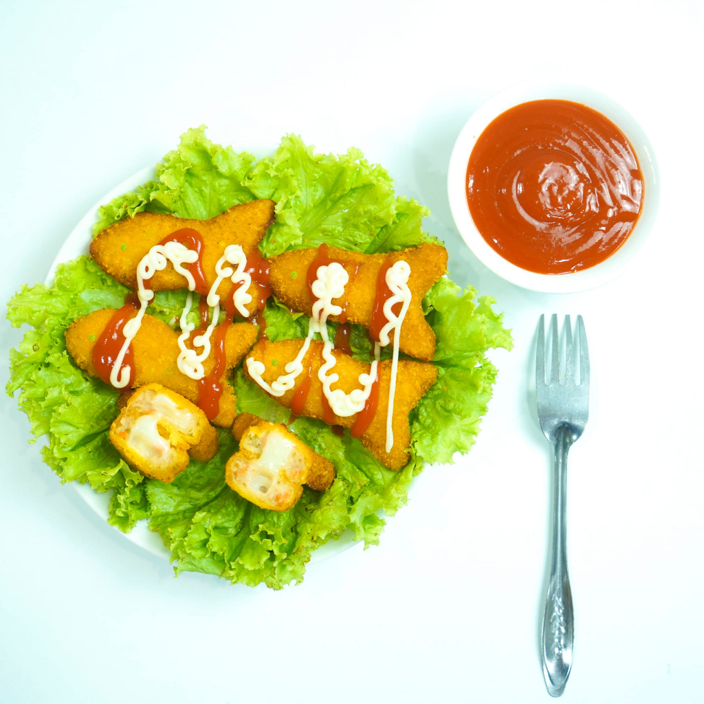 Bánh cá, bánh gà phô mai Việt Sin 480g