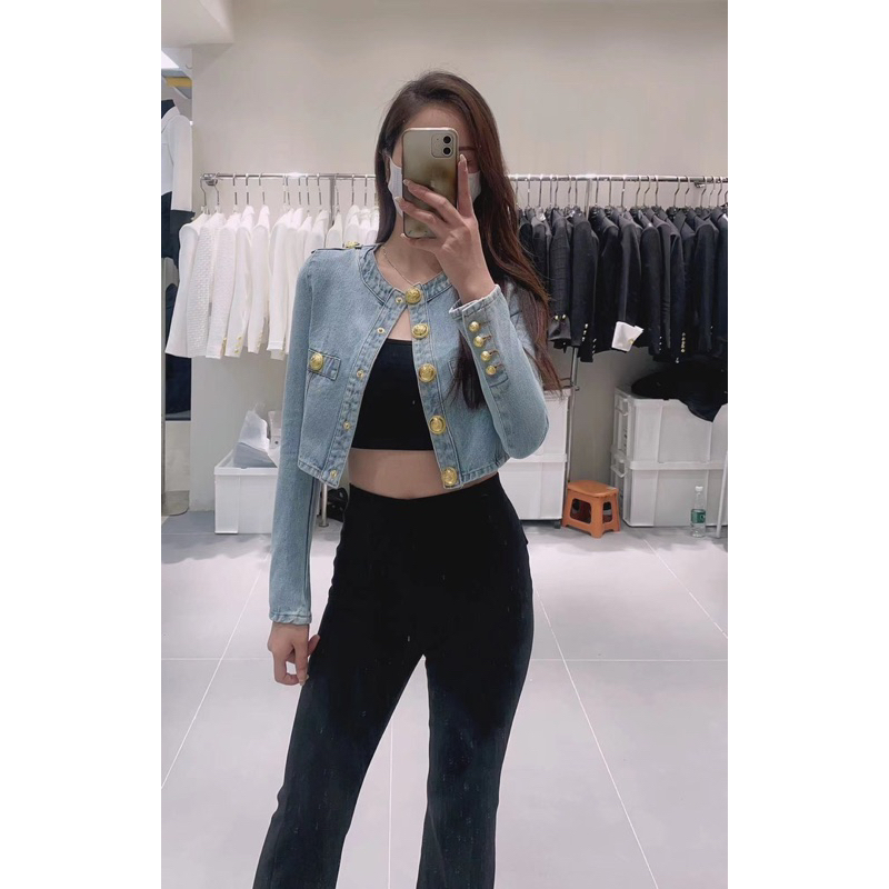 Hot thu đông 2023❤️‍🔥 Áo khoác jean sang chảnh hàng qccc qcl1