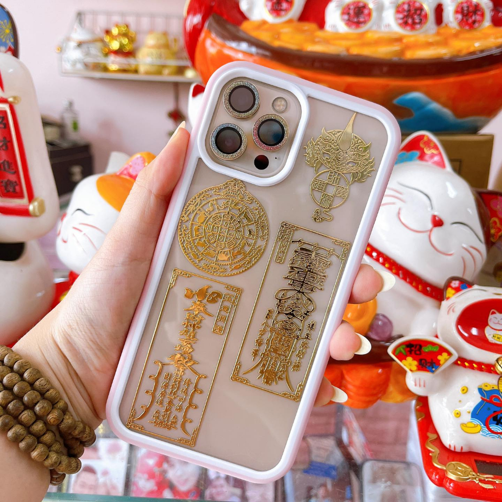 Miếng dán điện thoại đẹp lung linh, phù hợp phong thủy tài lộc, may mắn