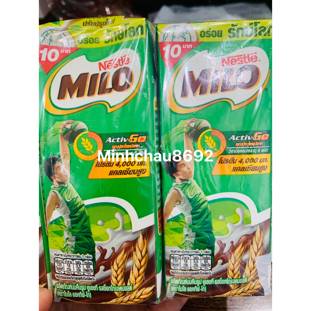 SỮA MILO THÁI LAN 170m - MỘT hộp ( Lẻ )