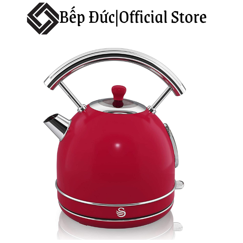 Ấm Siêu Tốc Swan Retro, Công Suất 3000W, Dung Tích 1.8L, Nhập Đức, Bh 12 Tháng, bepduc_99