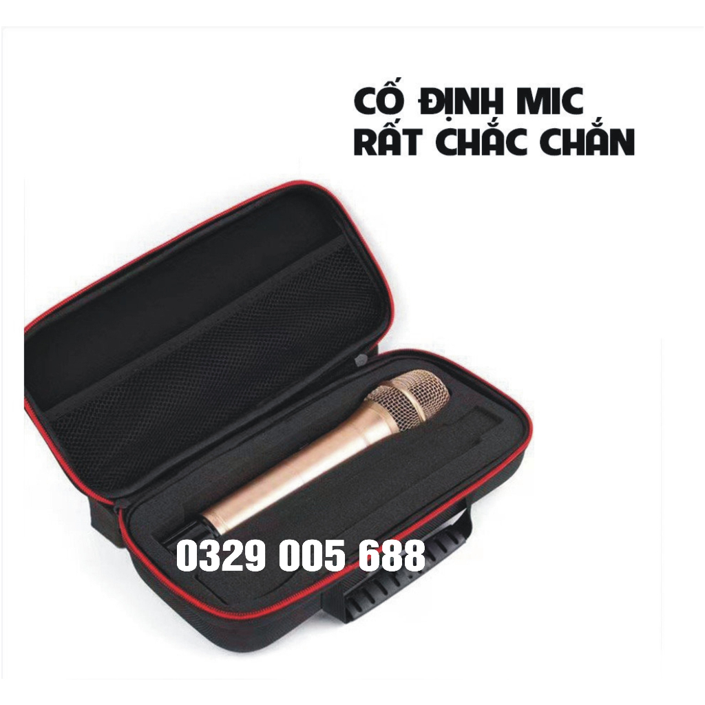 Hộp Đựng Micro Không Dây - Túi đựng Mic Chống Mốc Chống Sốc Hiệu Quả
