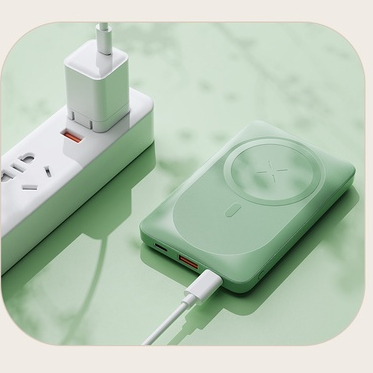 Pin dự phòng không dây sạc nhanh magsafe Rockspace P89 10000mAh sạc nhanh PD 38.5W - Hàng chính hãng bảo hành 12 tháng