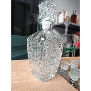 Chai đựng Rượu Hoa Văn Nổi 1000ML