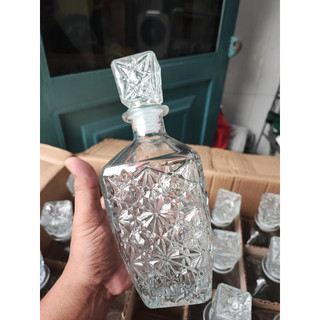 Chai đựng Rượu Hoa Văn Nổi 1000ML
