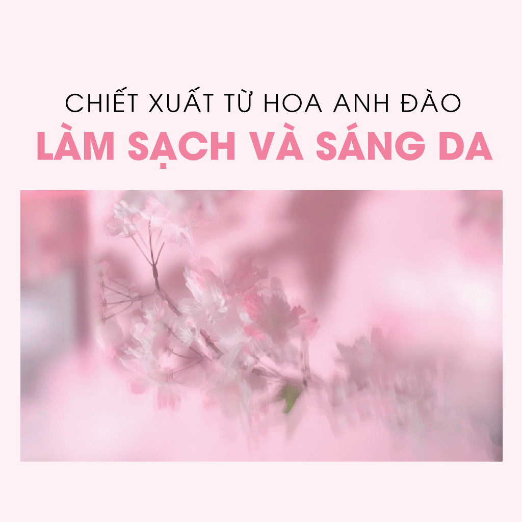 Dầu Tẩy Trang Hoa Anh Đào Cho Da Khô Graymelin Fresh Cherryblossom Cleansing Oil 400ml