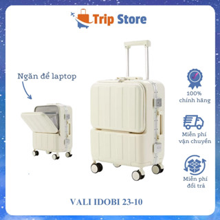 Vali xách tay idobi cao cấp 23-10 size 20 gọn nhẹ, khung nhôm chắc chắn, bảo hành 5 năm