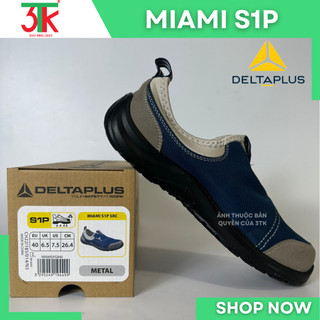 [CHÍNH HÃNG] Giày bảo hộ Deltaplus MIAMI S1P