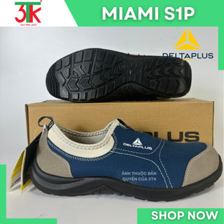[CHÍNH HÃNG] Giày bảo hộ Deltaplus MIAMI S1P
