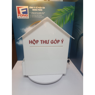 Hộp thư góp ý a3 mica 3mm kích thước 30x20x40cm