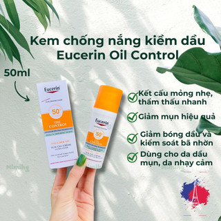 Kem chống Nắng Eucerin cho da nhờn, da mụn 50ml eucerin oil control_MiMi HG