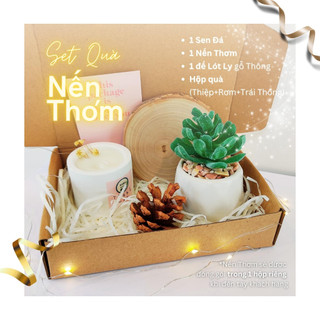 Set Quà Tự Chọn Sen Đá Sổ Tay Mini A7 Nhiều mẫu khác nhau