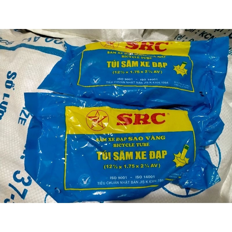 RUỘT  XE ĐẠP TRẺ EM SAO VÀNG CÁC CỠ 12, 14, 16, 18, 20 iches