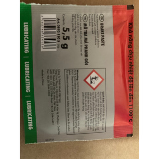 Gói mỡ tra má phanh Wurth Brake Paste 5.5g