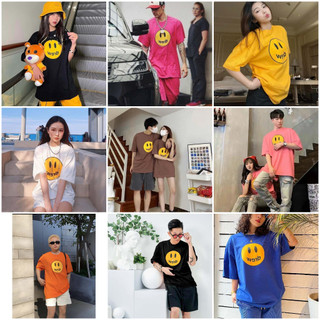 (HÀNG XUẤT XỊN) Áo thun Dreww drew sẵn 8 màu   Size S M L, Chất 100% Cotton, Bo cổ sắc nét Dày Dặn