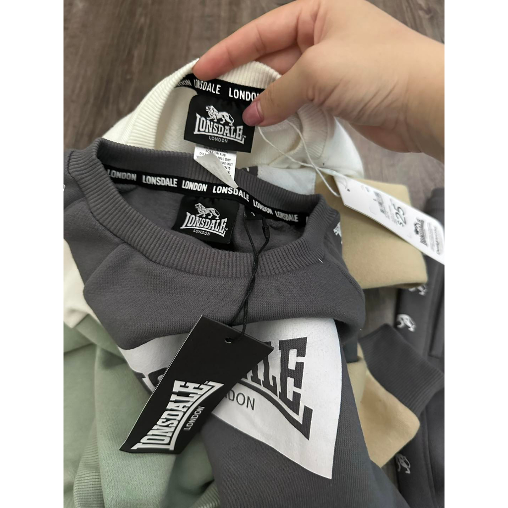 Bộ lonsdale cho bé