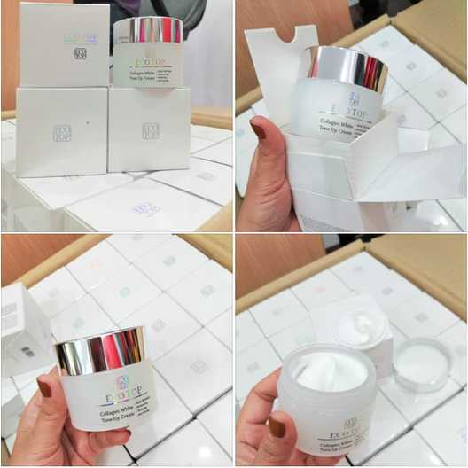 Kem trắng da Ecotop Collagen White Tone Up Cream