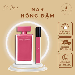 (MẪU THỬ) Nước Hoa Nữ Nar Fleur Musc For Her EDP TomLux 10ml (Nar Hồng Đậm)
