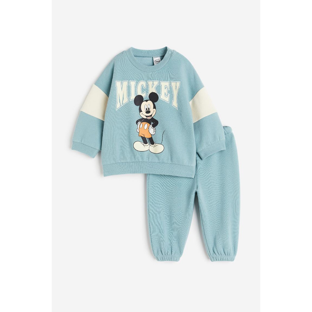 Bộ nỉ dài tay HM auth cho bé trai săn sale 10-18kg