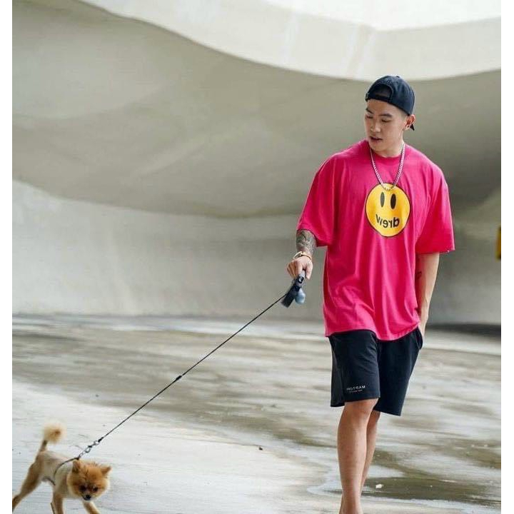 Áo thun Dreww drew sẵn 8 màu   Size S M L, Chất 100% Cotton, Bo cổ sắc nét Dày Dặn