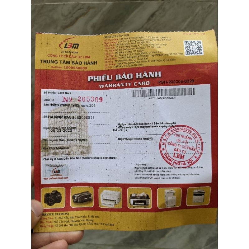 Hộp mực máy in 2900 bóc máy chính hãng  Canon Lê Bảo Minh mới 100%