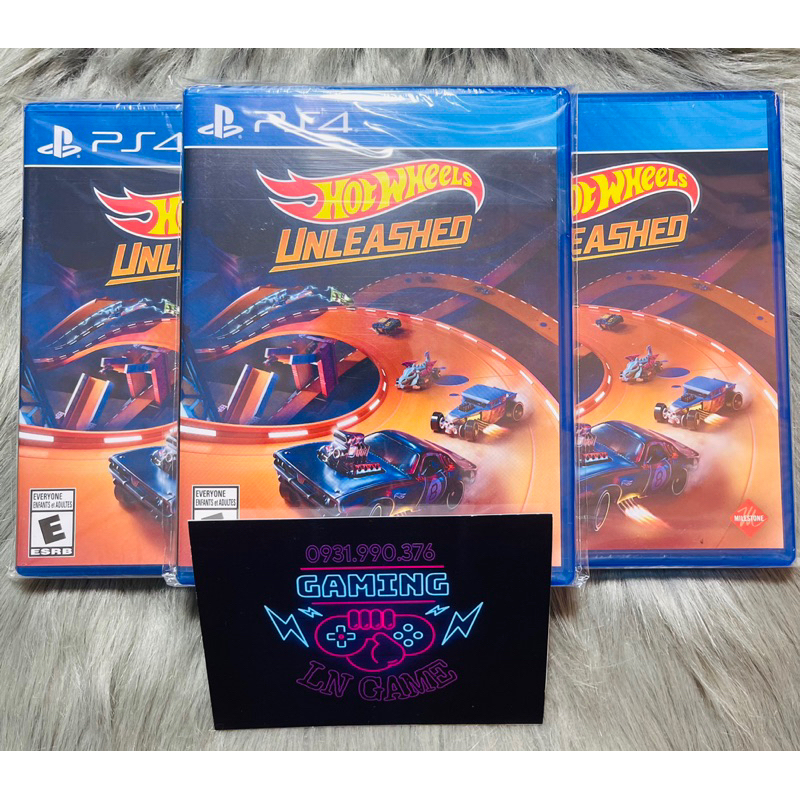 Đĩa Game PS4/PS5 : Hot Wheels Unleashed