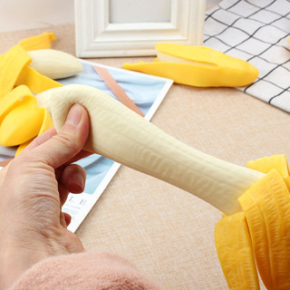 Squishy chuối đồ chơi kéo dãn bóp giảm stress