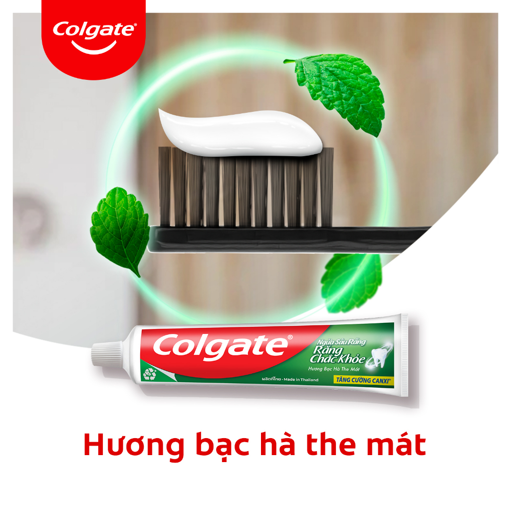 [HB Gift] Kem đánh răng Colgate ngừa sâu răng răng chắc khỏe 180g/tuýp